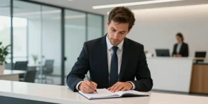 registre visiteurs entreprise exemple