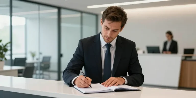 registre visiteurs entreprise exemple